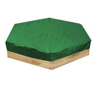 Portable Sandbox Cover For Baby Sand Toy Rainproof Hexagonal Sand Box Cover Outdoor Bad Weather Security Sandpit Sandbox