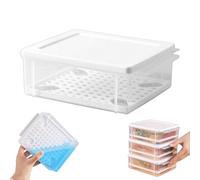 Portable Sandwich Box | Food Container Food - Toast Container - for Picnic Salad Fruit Vegetable Freezer Kitchen Pantry Camping