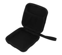 Portable Sanitary Napkin Storage Box, Heart Shaped EVA Holder | Black Finish, Tightly Sealing Lid, Space Saving Design, for School and Dorm Use, Hygienic Storage