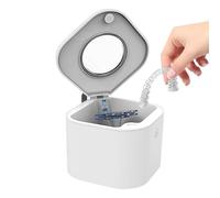 Portable Sanitizing Pod, Smart Mouthpiece Hygiene Keeper, Timer Mode with Uvc Light, Cordless Cleaning Chamber System, Bathroom Accessory with Sleek Design, Night Care for Aligners Pacifier