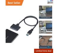 Portable SATA to USB 3.0 Cable - Hassle-Free Data Transfer Adapter for HDD/SSD
