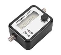 Portable Satellite Finder,SAT Signal Strength Meter,Satellite Rangefinder with Digital Display,with LNB to REC Connector and dB Level Control