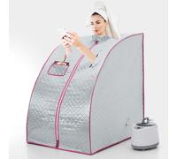 Portable Sauna Steam Kit for Home Spa The hot sale Silver One Size