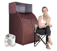 Portable Sauna Tent Folding Mini Wet Steam Room, Full Body for Detox Recovery Therapy for Home Use