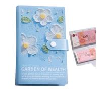 Portable Savings Book Wallet Organizer Notebook Management