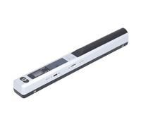 Portable Scanner, 900DPI Color Mobile Handheld Scanner, A4 Documents Photo Pictures Receipt Scan, USB 2.0 for Home Office Travel (Silver)