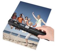 Portable Scanner, Photo Scanner for A4 Documents, Scanners for Computers, Document Scanner in 900 Dpi with 16G SD, Uploads Images to Computer Via USB Cable, Needn't Driver, JPG/PDF