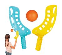 Portable Scoop Ball Set - Interactive Racket Game, Fun Outdoor Toy with Lightweight Design, Educational Activity, Beach & Lawn Play with Sturdy Balls, Hand-Eye Coordination Game for Backyard, Garden