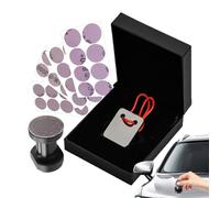 Portable Scraper Kit - Spot Spray Stain Scraper | Film Cleaning Stain Remover | Spray Stain Scraper | Spray Paint Scraper | Film Cleaning Stain Remover | Portable Car Paint Point Polish Kit