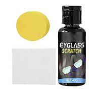 Portable Scratch Remover - Polishing Solution | 40g Sun Repair Paste with Sponge and Cleaning Cloth, Safe for Phone Screen, Car Windshield, L