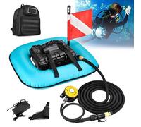 Portable Scuba Diving Rebreather, Underwater Breathing Ventilator with Detachable Hose for Diving and Fishing