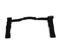 Portable scuba diving tank handle carrier with adjustable straps for air cylinder bottle, fits cylinders up to 18cm diameter for balanced mobility