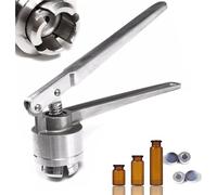 Portable Sealing Machine, Vial Manual Crimper, Hand held Capping Machine, 304 Stainless Steel Material, Tools Capper, Full Aluminum/Aluminum-Plastic13-32mm.(A,20mm)