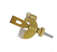 Portable Self Defense Door Lock with Anti Theft Stopper Latch for Hotel Travel Dormitory and Apartment Doors to Provide Added Security and Privacy Protection (Gold)