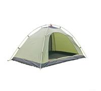 Portable self supporting camping tent with mesh, waterproof 210D Oxford base, ultra light aviation aluminum poles, designed for two people and winter outdoor use (Green)