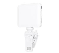 Portable Selfie Light - Dimmable Camera Light, Adjustable Brightness Selfie | Adjustable Brightness Lighting, Overhead Phone Mount Ring, Vlog Pictures Meetings Warmer, Camera Attachment For Phones