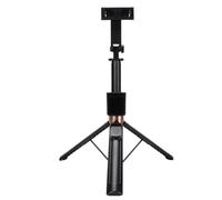 Portable Selfie Stick, 360 Degree Rotation Anti Shake Extendable Phone Tripod Stand with Screen Projection Function, All in 1 Cell Phone Stand with Remote for Live Streaming