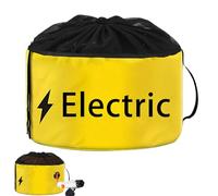 Portable Sewer Pipe: Cable & Hose Holder, Travel Bag, Multipurpose Outdoor Storage Box | Reinforced Fiber Material Design, Access Organization, yellow, Please refer to the description, Please refer to