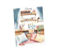 Portable Sewing Journal with Structured Sections Stitching Tracking Planner Notebook for Creative Quilting Craft Project Sewing Project Management Book