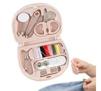 Portable Sewing Kit | Compact Embroidery Sewing Kit With Multicolor Bobbins, Travel Friendly Sewing Accessories For Beginners, Women, , Adults, Perfect As A Gift, Practice