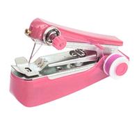 Portable Sewing Machine - 11cm Professional Manual Device, Mini Sewing Tool, Compact Handheld Stitcher | All Purpose Manual Tailoring Instrument for Home Travel Clothes Fabric Curtains Denim