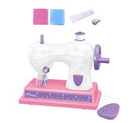 Portable Sewing Machine - Sewing Machine Toy Arts & Crafts Kids Toys | Small Household Craft Sewingmachine Toy | Portable Battery Powered SewingMachine Pretend Play Arts for Kids Children