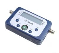 Portable SF95DR Digital Satellite Seeker with LCD Display and Built in Signal Strength Meter for Quick Setup