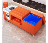 Portable Shampoo Bed, Multifunctional Beauty Nursing Bed for Beauty Salons and Barber Shops, No Plumbing Required, Water Storage Type Head Treatment Bed