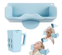 Portable Shampoo Bowl -Toddlers, Children, Teens, Elderly. Shampoo Buddy,Hair Washing Station for Kids,Sink Hair Washing Neck Support for Kids,Take The Baby Bath Rinse Cup