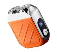 Portable Shaver For Men - Electric Hair Clipper With Digital Display,Small Household Shaver | For Travel Bathroom Shower Camping Hotel Business Trip Office