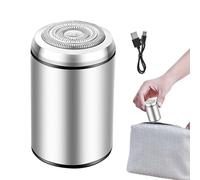 Portable Shaver for Men, Waterproof Beard Shaver, Rechargeable Trimmer for Face Armpit Back Beard Body Travel Pocket Suitcase