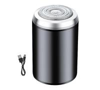 Portable Shaver: Small Electric Shaver, Compact Beard Shaver, Mini Face Trimmer | Cordless Rechargeable Shaver, Smooth Skin Finish, Lightweight Blade Head with Case for Travel