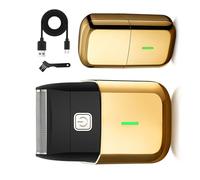 Portable Shaver with Rechargeable Battery and Single Cutting Perfect for Business Trips Or Vacations Efficient Reciprocating Shaver.