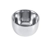 Portable Shaving Soap Bowl, Stainless Steel Shaving Bowl Cup, Stainless Steel The Surface is Smooth, for Travel Home