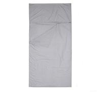 Portable Sheet Sleeping Bag with Carry Bag for Camping Travel Lightweight Storage with Pocket for Outdoor Activities and Train Sleeper Protection (75 * 210cm grey)