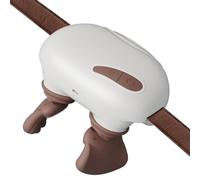 Portable Shiatsu Neck and Back Massager, Bionic Heated Massager, Tissue Shiatsu Electric Heated Massagers for Shoulder, Hand Neck Massagers with Heat, 3-Speed & 2-Heating Adjustment