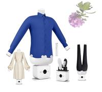 Portable Shirt Press & Wrinkle Remover, 8 Minutes Quick Ironed Dry, Adjustable Temperature, 360° Full Coverage Drying, for All Fabric Types, Perfect for Shirts, Pants, Clothing & Standard+SkirtMould