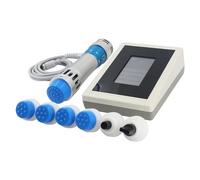 Portable Shock Wave Therapy Machine with 7 Probes, Adjustable 10-300mj Energy and 1-18HZ Frequency, Deep Physiotherapy, Deep Into Skin 8 Cm, Non-invasive, for Body