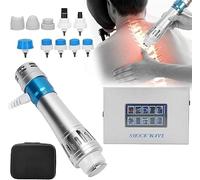 Portable Shockwave Therapy Machine, Electromagnetic ED Treatment Pain Relief Deep Muscle Massager Relax Device with 9 Massage Head,for Neck Back Shoulder Foot