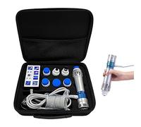 Portable Shockwave Therapy Machine - Electromagnetic Shockwave Therapy Device, Deep Tissue Massage Gun for Pain Relief, Muscle Relaxation, and Meridian Therapy,Natural