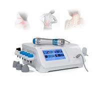 Portable Shockwave Therapy Machine, Extracorporal Therapy Device, Handheld Massager for Pain Relief with 10 Massage Head, for Pain Relief Body Relax