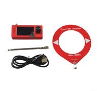 Portable Shortwave Radio SI4732 for dsp SSB AM for fm Portable(Red Red)