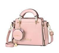 Portable Shoulder Bag Messenger Bag Art and Bags, pink, One Size