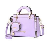 Portable Shoulder Bag Messenger Bag Art and Bags, purple, One Size