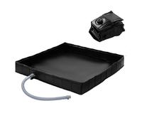 Portable Shower Basin - Compact Folding Tray, Clean Feet Station | Heavy Duty Leakproof Reinforced Seams Design, Sturdy Tear Resistant Waterproof Material Product, Backyard Pet Bathing Experience