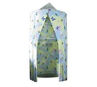 Portable Shower Curtain, Round Zip Polyester Cloth Bathroom Cover for Outdoor Camping, Hiking, Beach, Shower, Toilet, Privacy