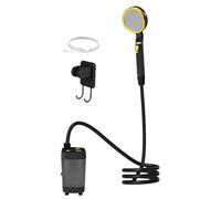 Portable Shower for Camping, 6000/7800/9000mAh Rechargeable Camping Shower with Intelligent LED Display Outdoor Camp Pump for Beach, Hiking, Travel, Car, Pet