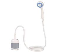 Portable Shower Indoor Outdoor Simple Electric Shower Head, Handheld Shower Combo with Pump and 71 inch Hose for Dormitory, Garden, Camping, USB Charging