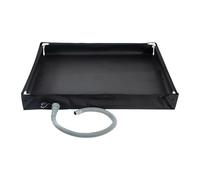 Portable Shower Pan - Foldable Shower Base | Basin Floor, With Drain Hose Foldable Tub, Folding Water Basin For Awning RV Bathroom Travel Indoor Road Trip Backpacking Hiking Kids Men Women