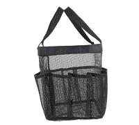 Portable Shower Tote Bag Large Capacity Mesh Organizer for Bathroom Durable Toiletry Storage with Wide Opening for Beach Trips Dorm Rooms Double Handle